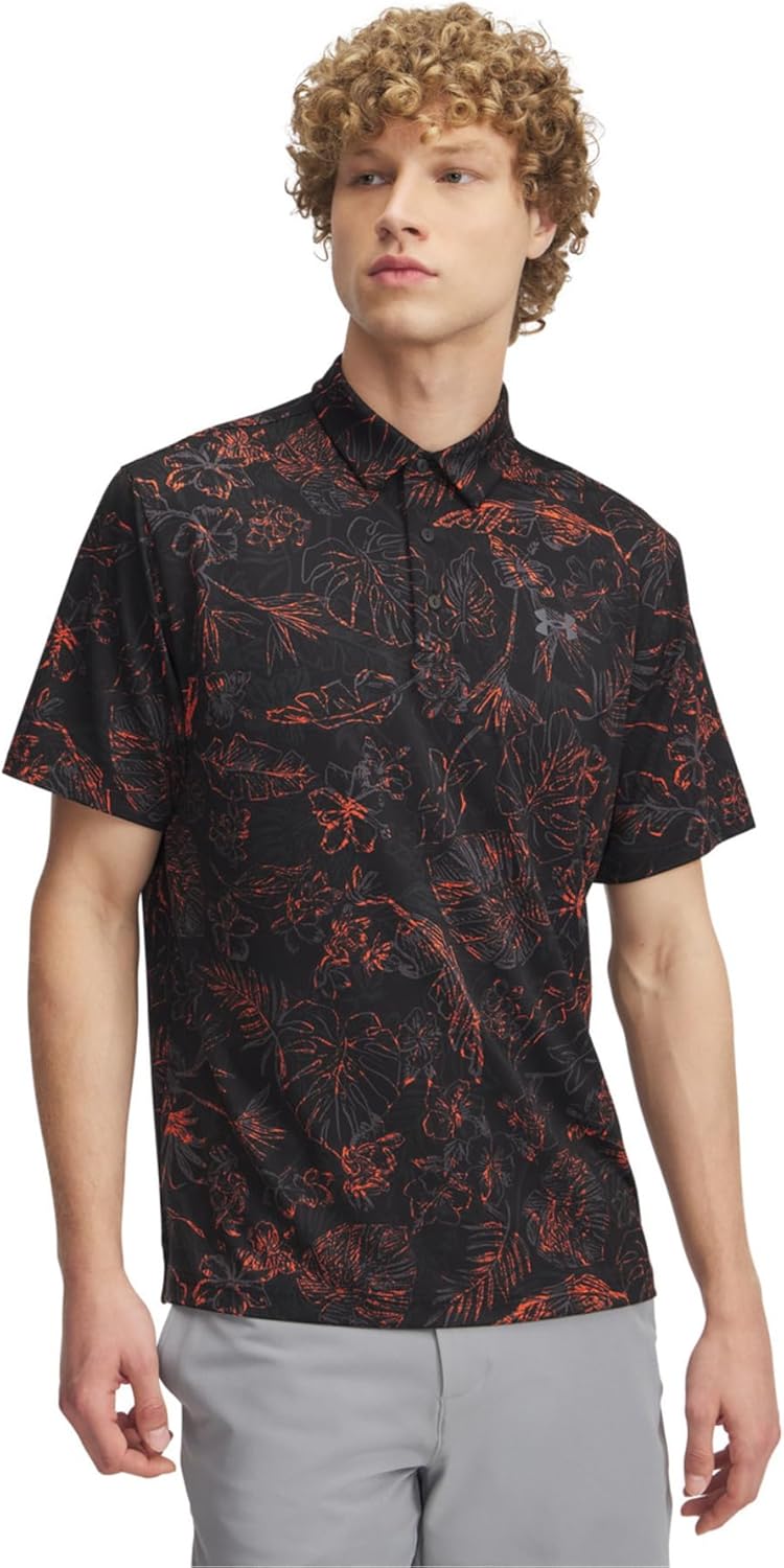 

Мужская поло-рубашка для гольфа UNDER ARMOUR UA Playoffs 3.0 с принтом Bridgestone Golf