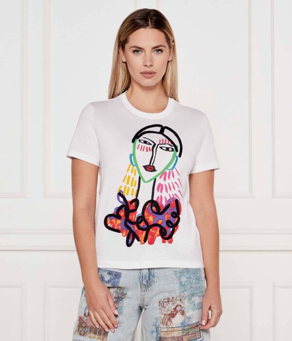 

Футболка ts_misuri Regular fit Desigual, белый