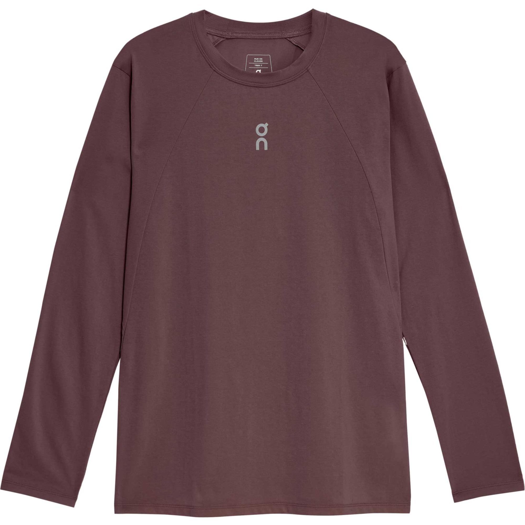 

Мужская футболка с длинным рукавом Trek On, Mulberry