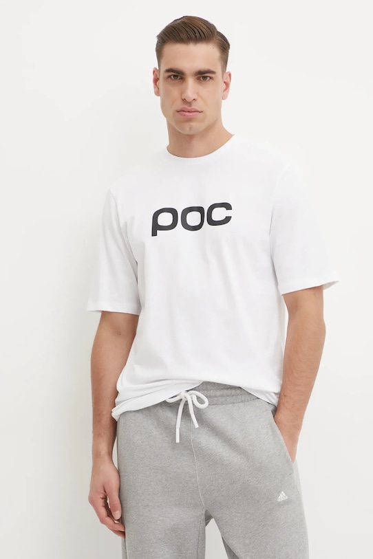 

Хлопковая футболка Poc, белый