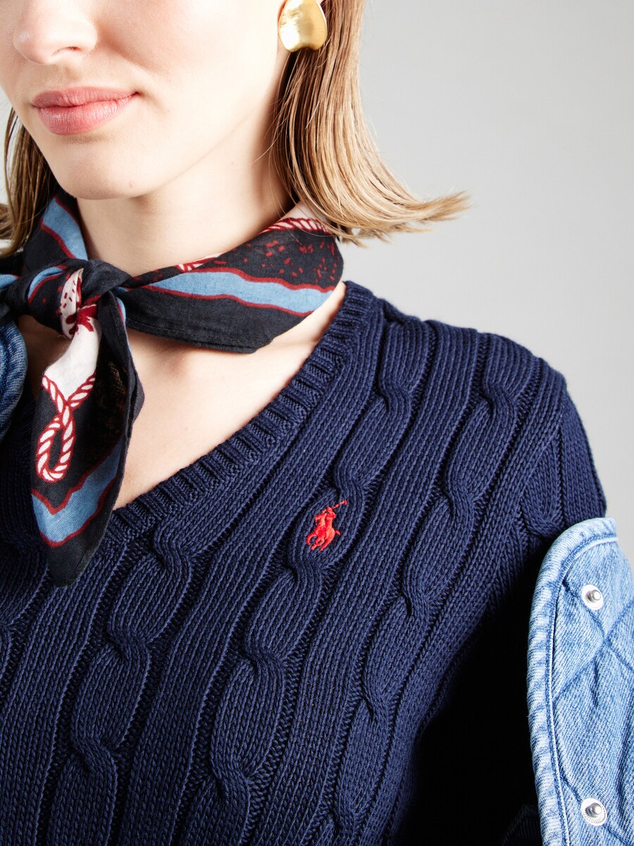Свитер Polo Ralph Lauren, темно-синий — фото 3