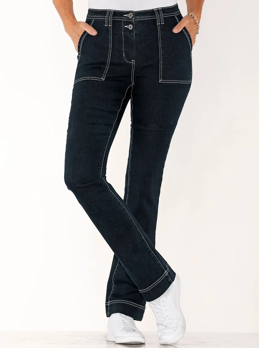 

Удобные джинсы Classic Basics (1 шт.), синий