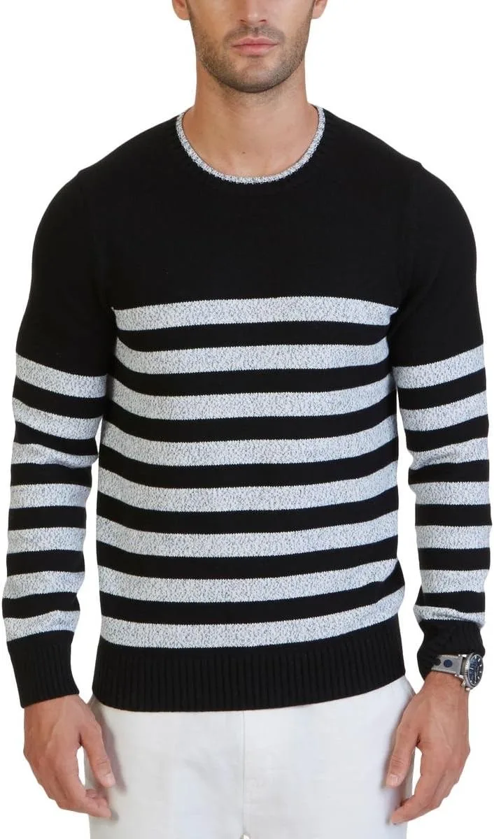 

Мужской свитер с длинным рукавом в полоску Nautica