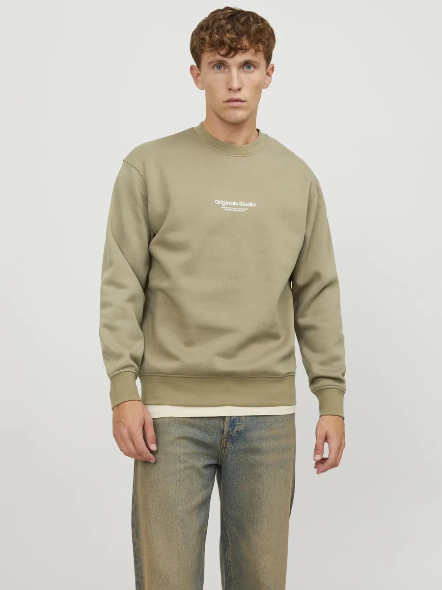 

Толстовка Jack & Jones "JORVESTERBRO SWEAT CREW NECK NOOS", цвет Aloe