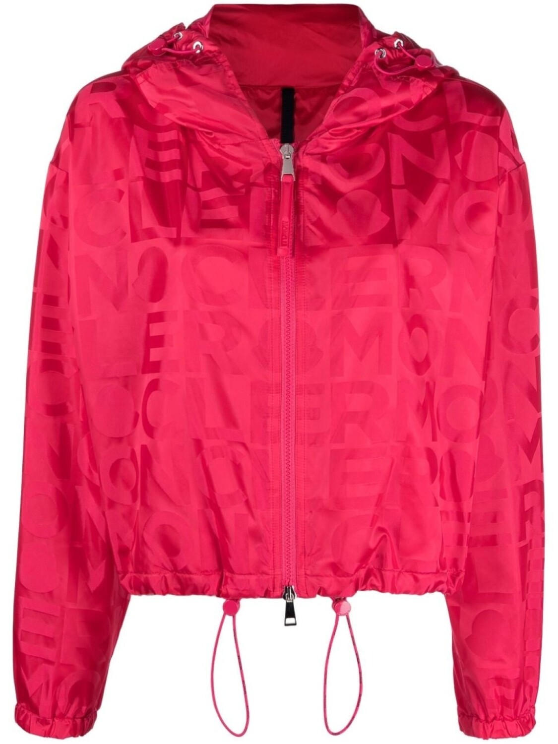 

Moncler ветровка с логотипом, розовый