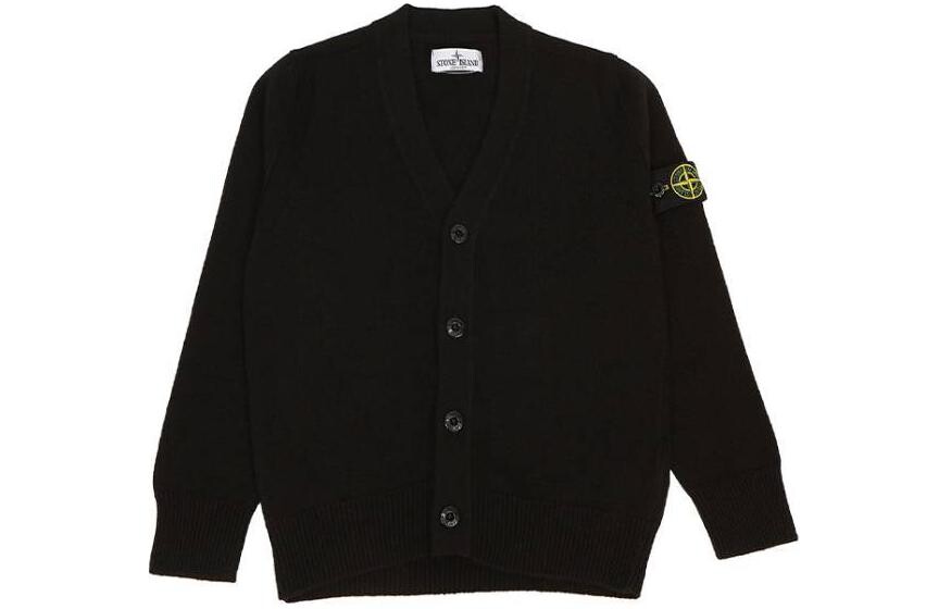 

Детский свитер Stone Island, черный