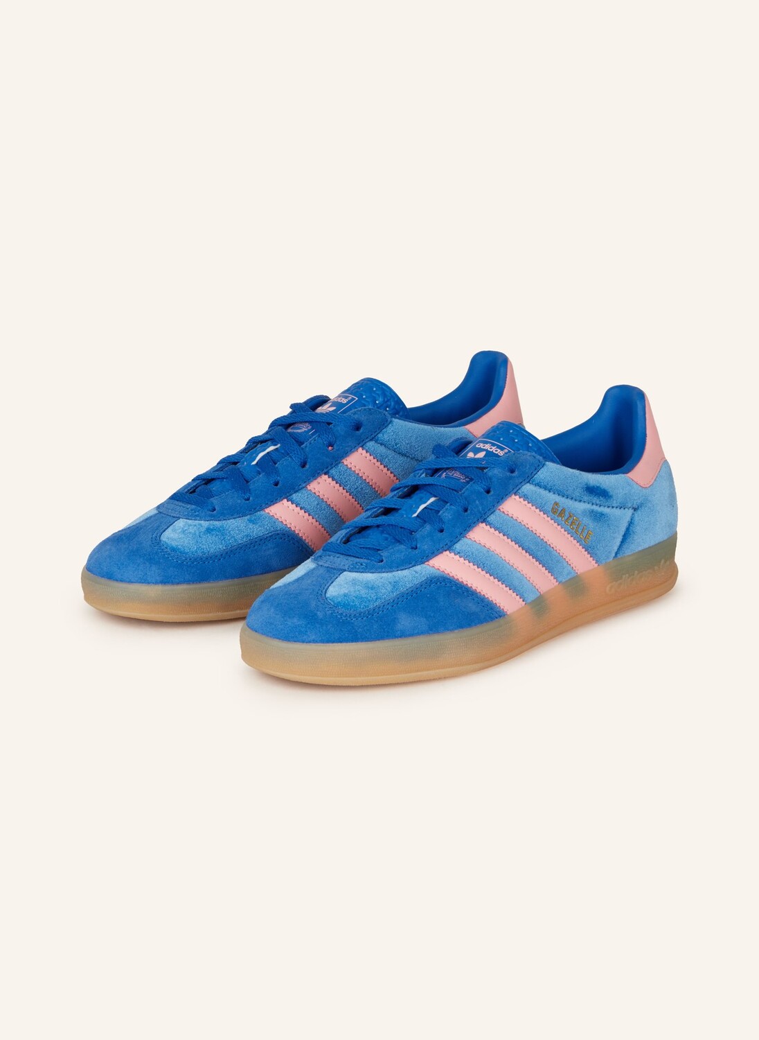 

Кроссовки gazelle indoor adidas Originals, цвет BLAU/LACHS