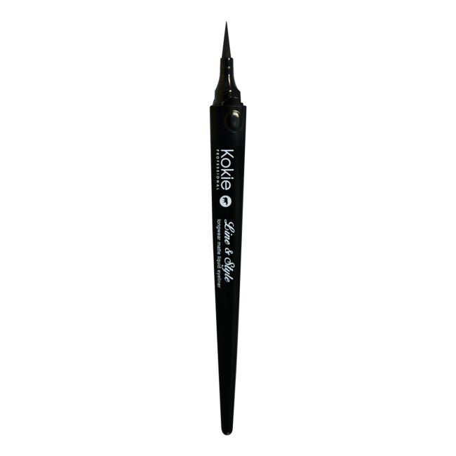 

Жидкая подводка для глаз Line & style с ручкой Kokie, 0,4 мл (black)