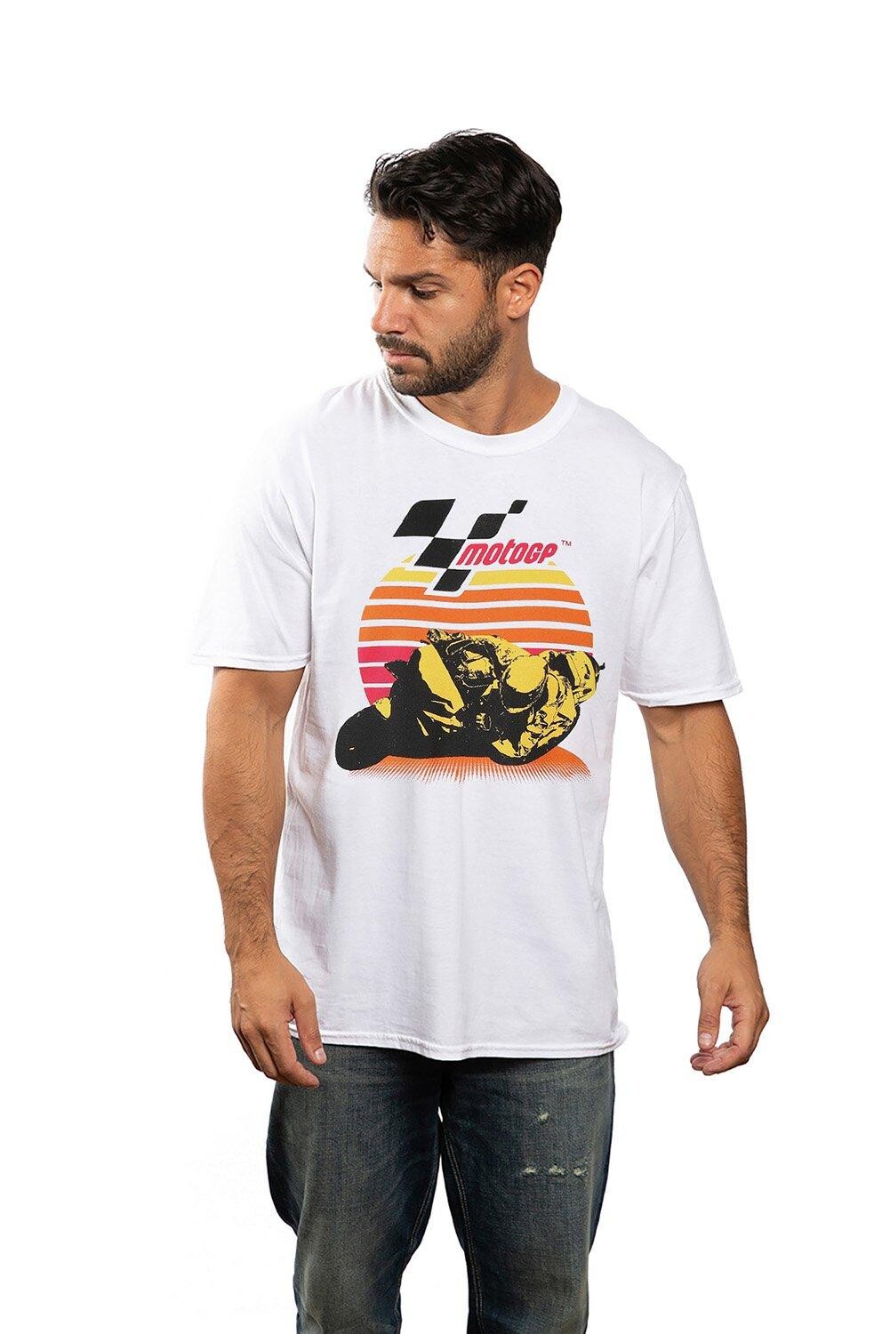 

Мужская футболка Moto GP Sunset Petrol Heads, белый