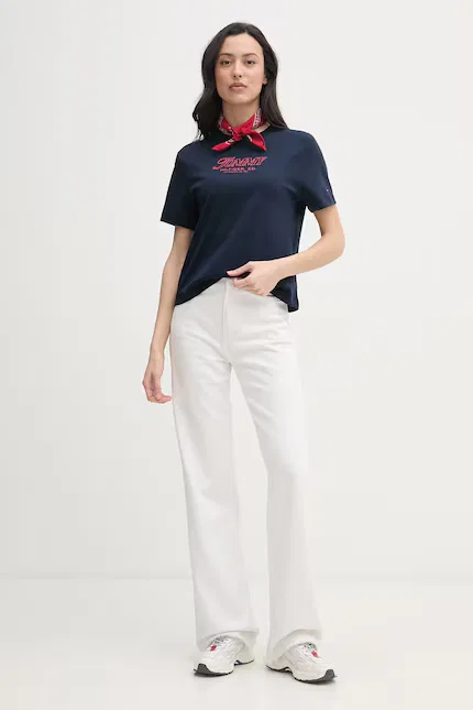Футболка с принтом SUMMER Tommy Hilfiger, синий — фото 2