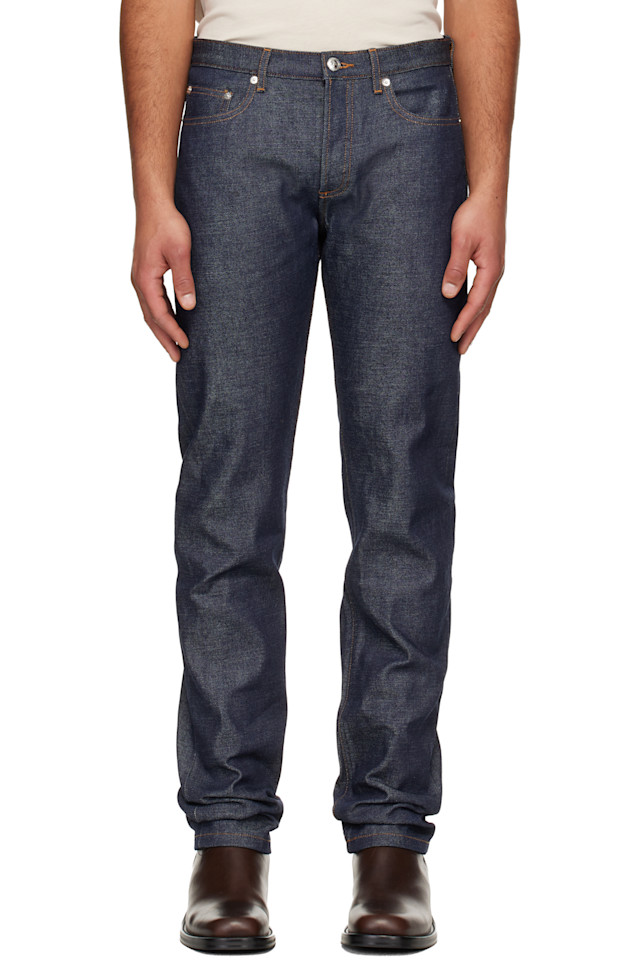 

A.P.C. Новые джинсы Navy New Standard