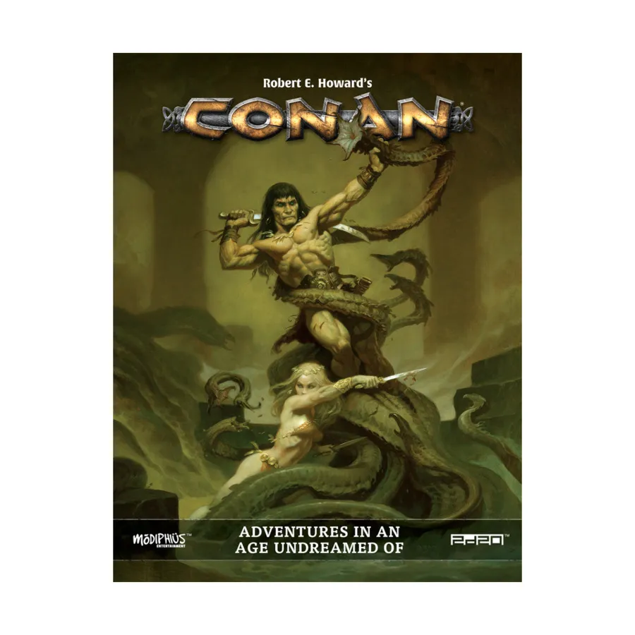 

Conan - Adventures in an Age Undreamed Of, Conan Role Playing Games (2d20), твердый переплет