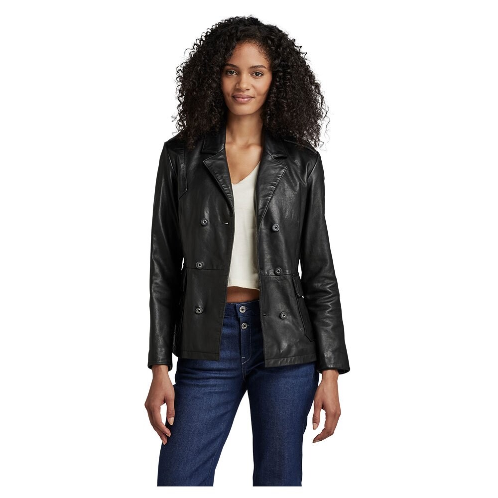 

Куртка G-Star Peacoat Leather, черный