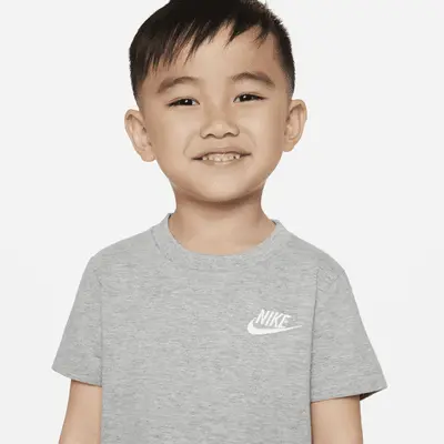Футболка Nike Sportswear Toddler T-Shirt, темно-серый — фото 3