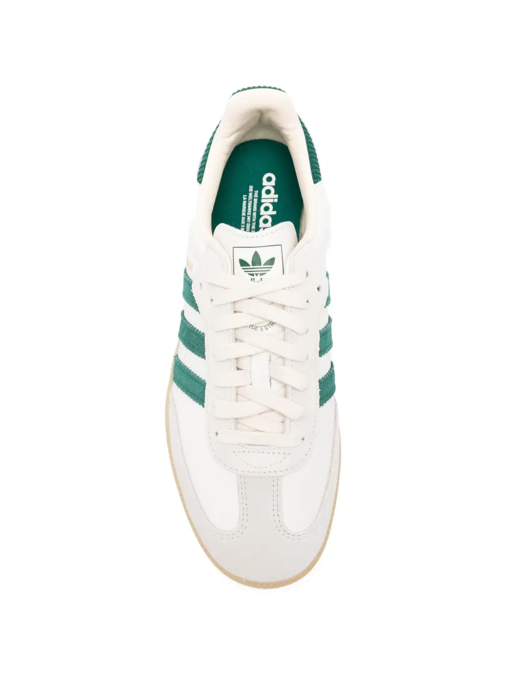 Кроссовки Og самба в полоску Adidas, нейтральный — фото 4
