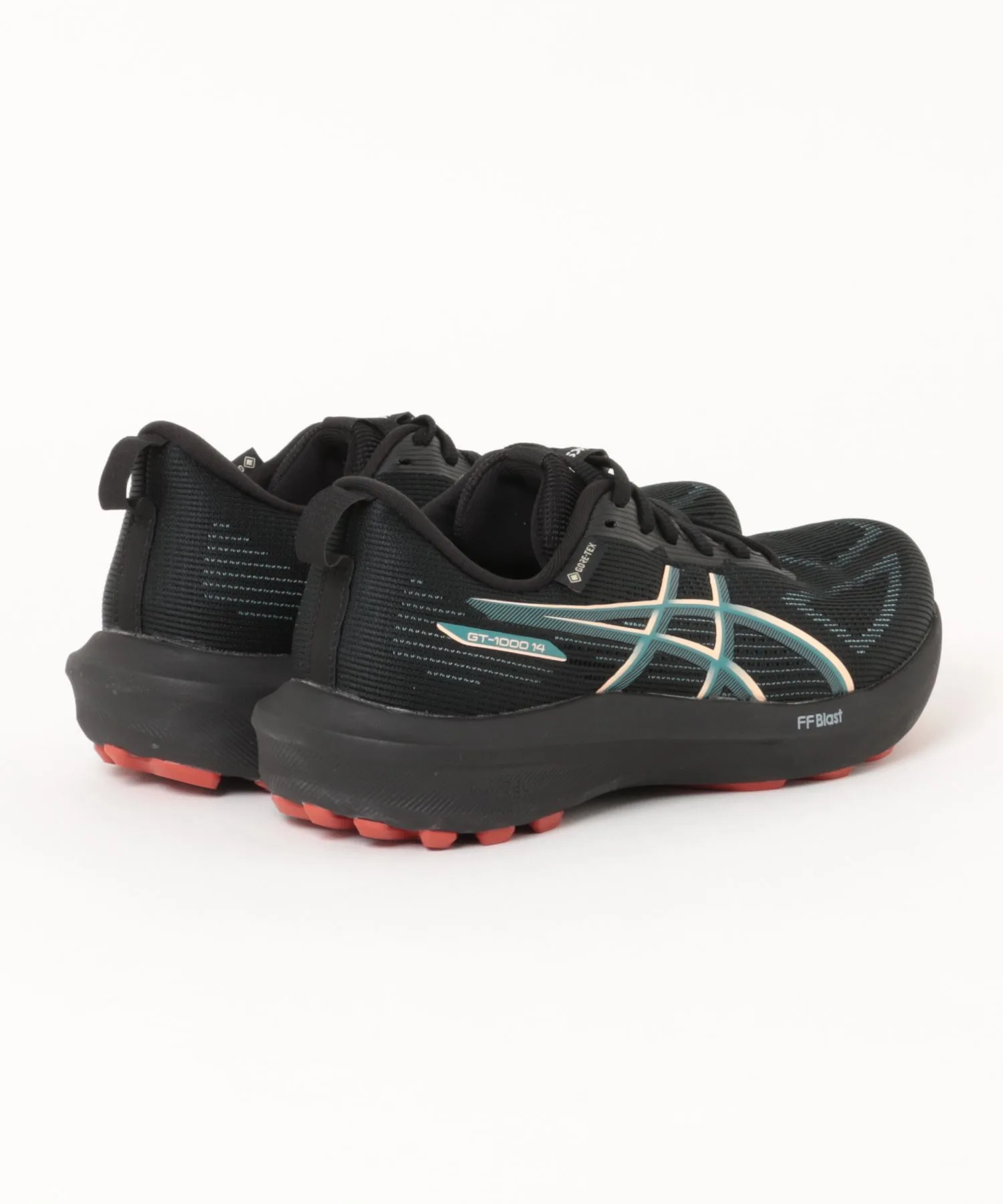 Мужские кроссовки с технологией GORE-TEX GT-1000 14 GTX ASICS черно-синие — фото 2