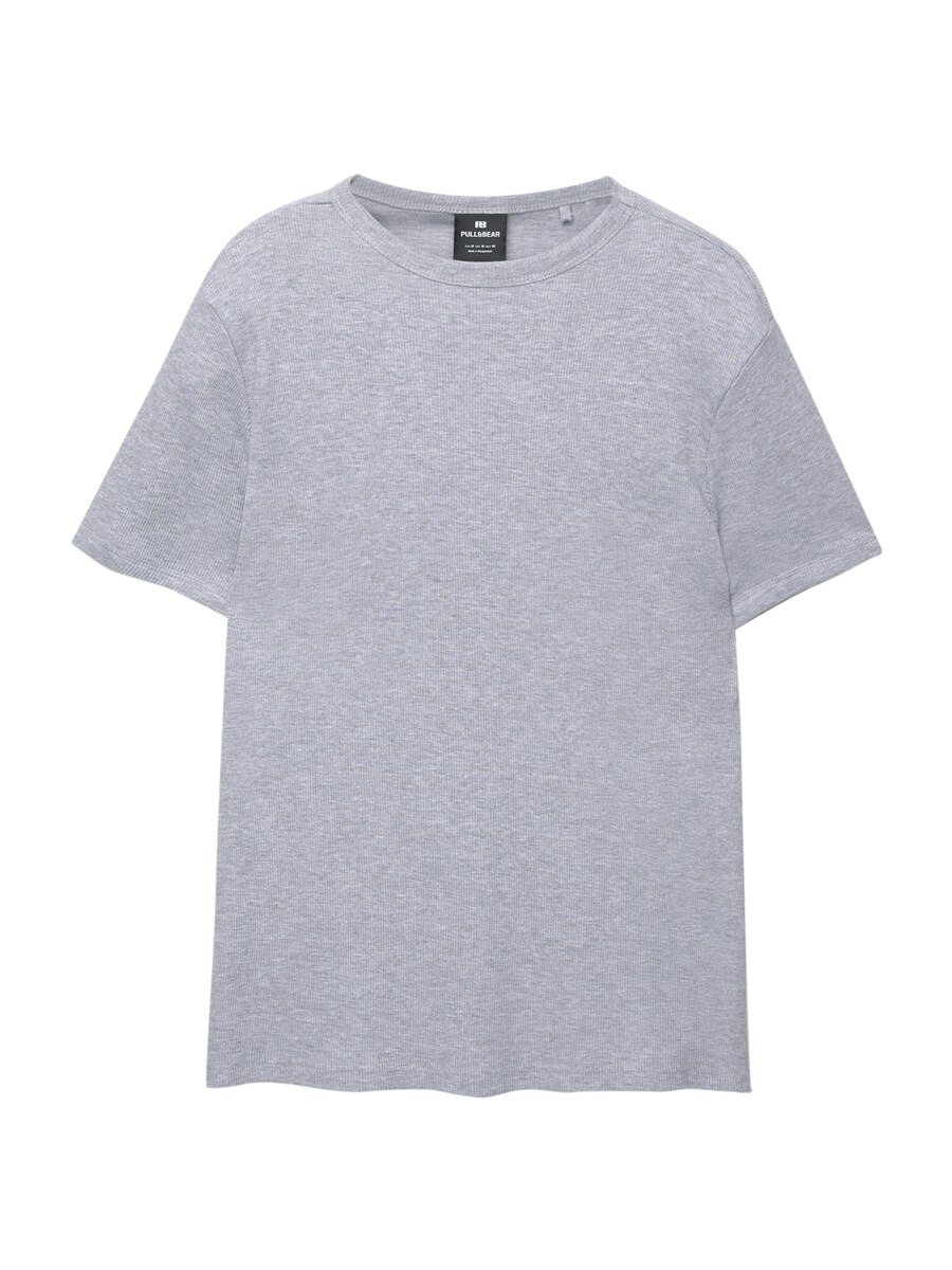 

Рубашка Pull&Bear, пятнистый серый