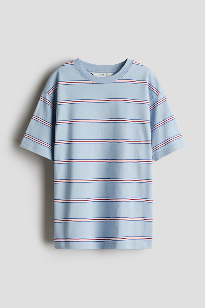 

Футболка свободного кроя из хлопка H&M, мультиколор