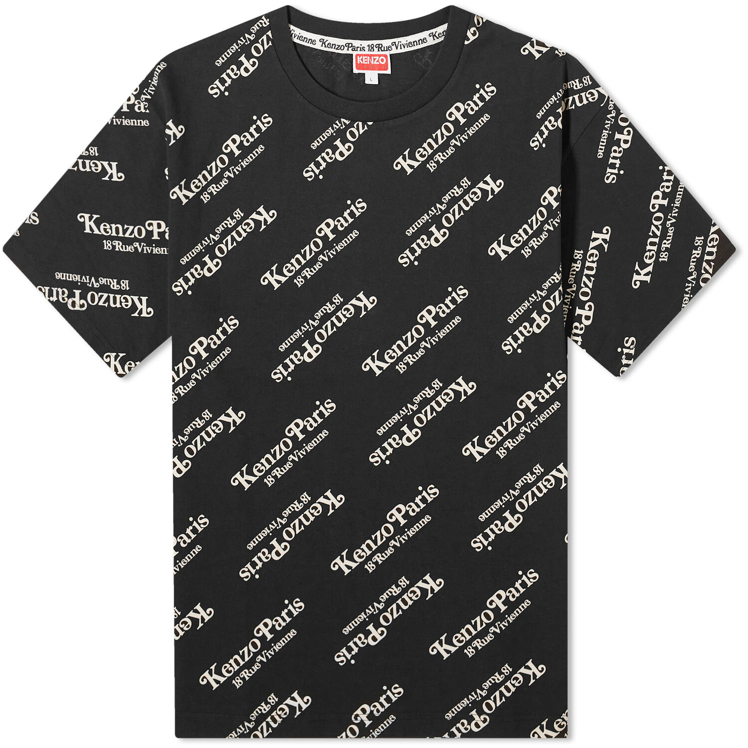 

Футболка Kenzo X Verdy Oversize, черный