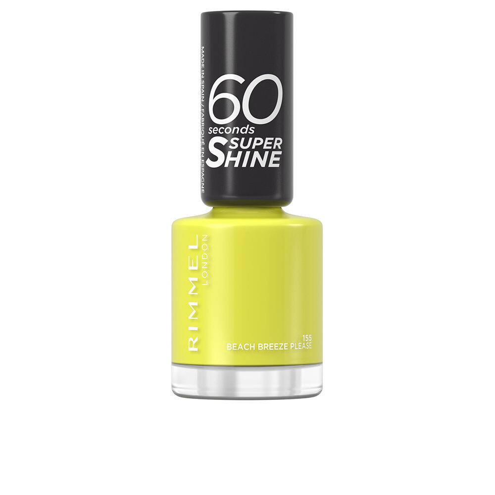 

Лак для ногтей 60 seconds super shine Rimmel london, 8 мл, 155-beach breeze please