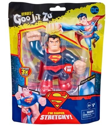 

Резиновая фигурка Супермена Heroes Of Goo Jit Zu Hero Pack SUPERMAN