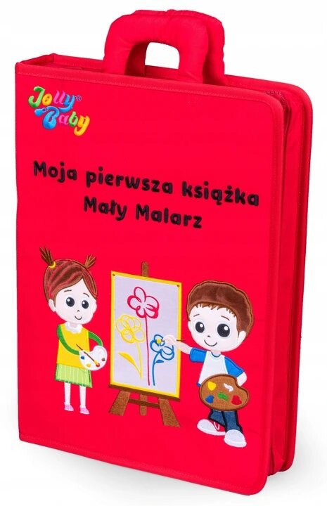 

Моя первая книга Развивающая книга «Маленький художник» ВЕСЕЛЫЙ РЕБЕНОК Jolly Baby