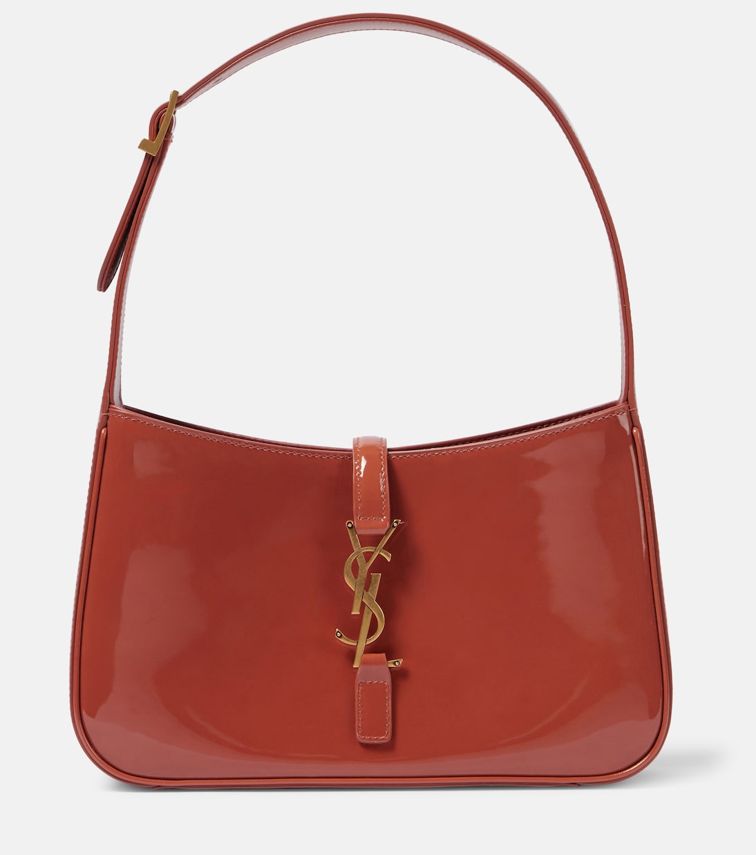 

Вечерняя лакированная сумка через плечо Le 5 à 7 Saint Laurent, Mild Rose