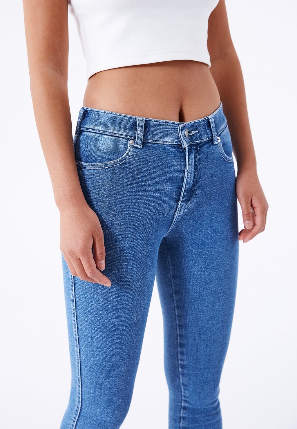 

Джинсы облегающие LEXY Dr.Denim, синий деним