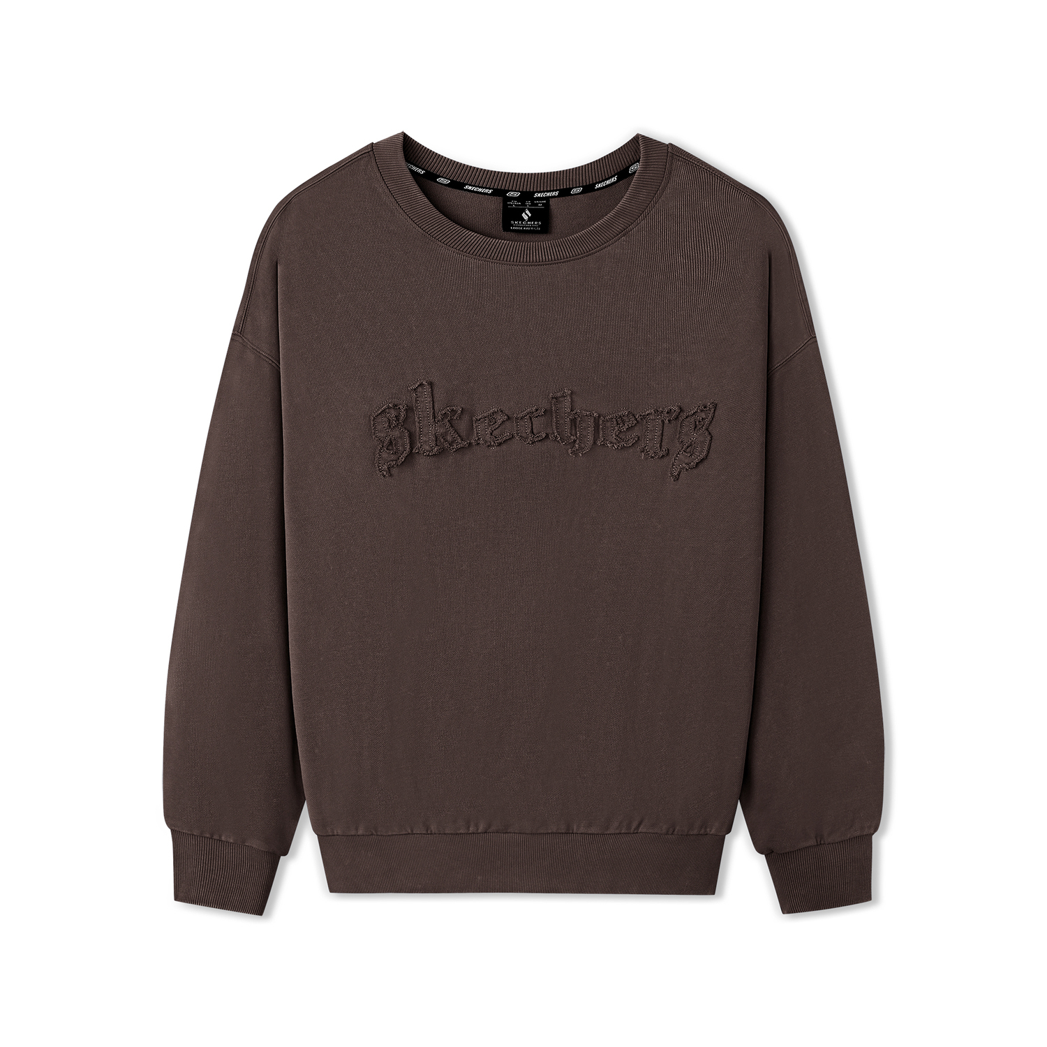 

Спортивный свитшот Unisex Skechers, коричневый