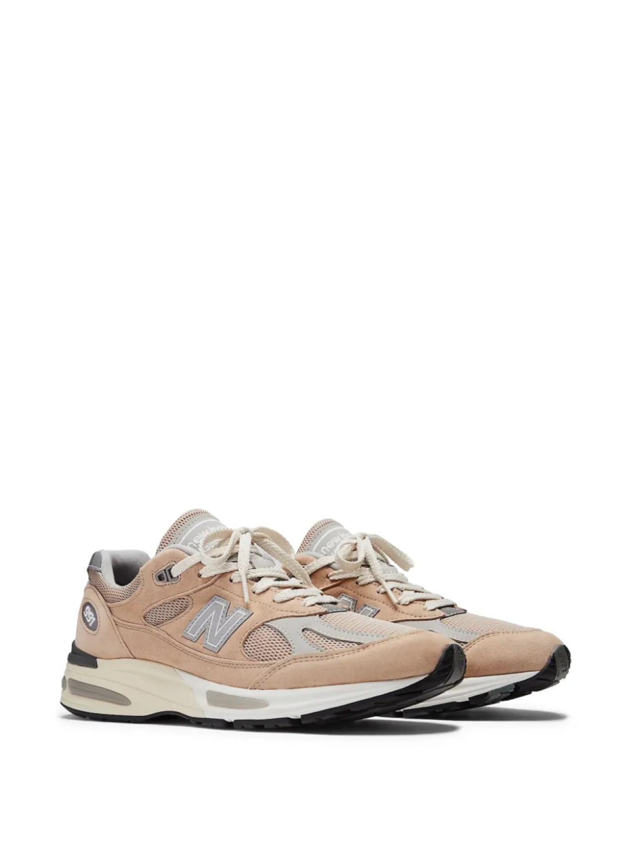 Кроссовки New Balance Made in UK 991v2 "Cuban Sand", розовый — фото 2