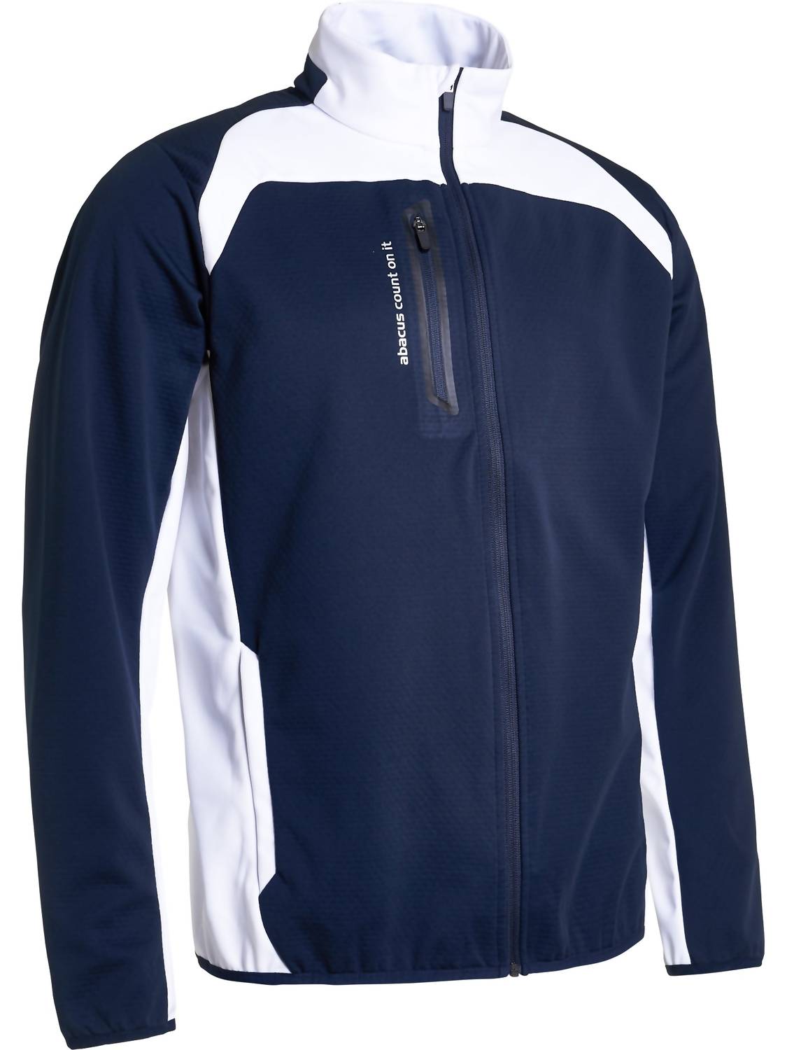 

Мужская куртка Arden Softshell в белом/темно-синем цвете Abacus Sportswear US