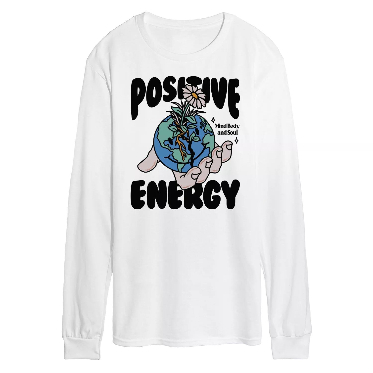 

Мужская футболка с рисунком Positive Energy Licensed Character