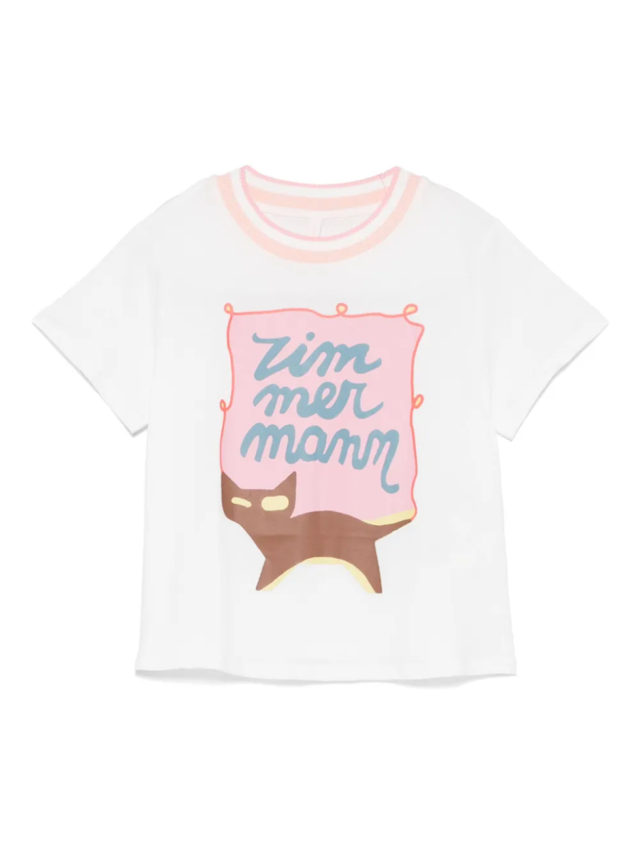 

Футболка ZIMMERMANN Kids Wylie, белый