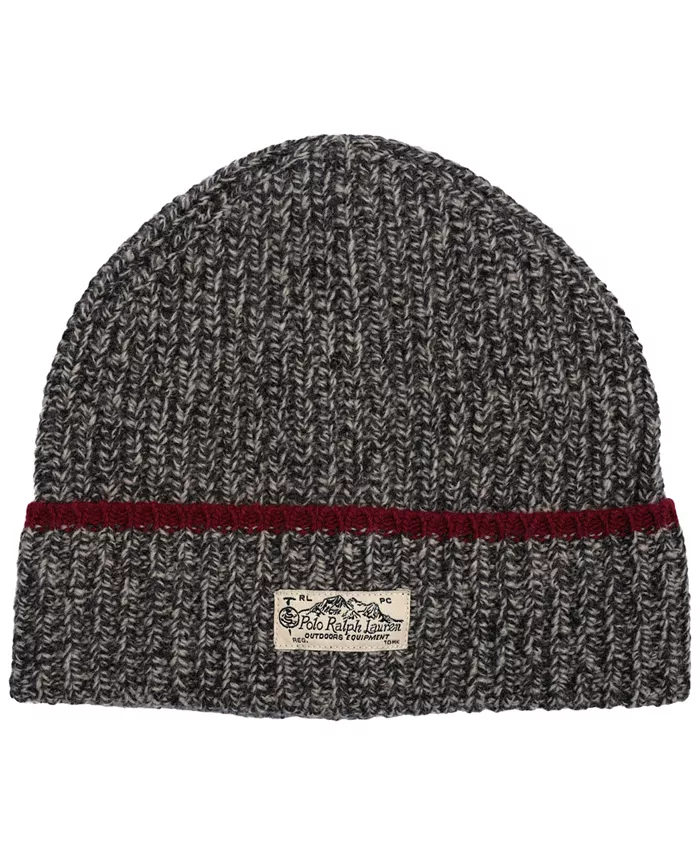 

Мужская шапка-бини Ragg с отворотом Polo Ralph Lauren, слоновая кость/кремовый