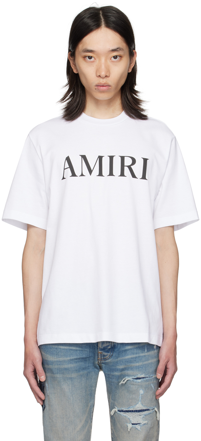 

Футболка с принтом логотипа Core AMIRI