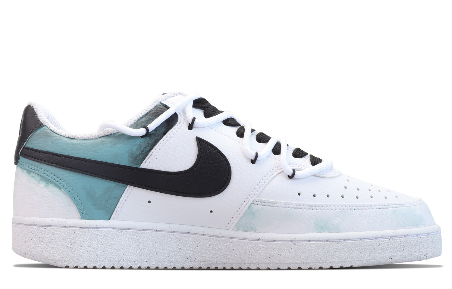 

Кроссовки Nike Court Vision 1 Skateboarding Shoes Men Low-top Cyan, синий