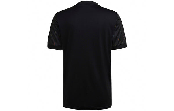 Майка adidas Juventus Away Fan Edition Soccer/Football Sports Short Sleeve Jersey T-shirt Black, черный — фото 2