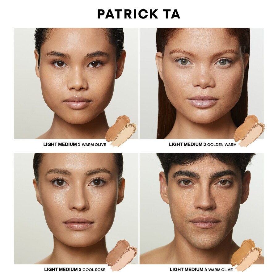 Тональный крем Major Skin и финишная пудра PATRICK TA, .32 oz cream and .14 oz powder /9 g cream and 4 g powder, Light Medium 3 — фото 3