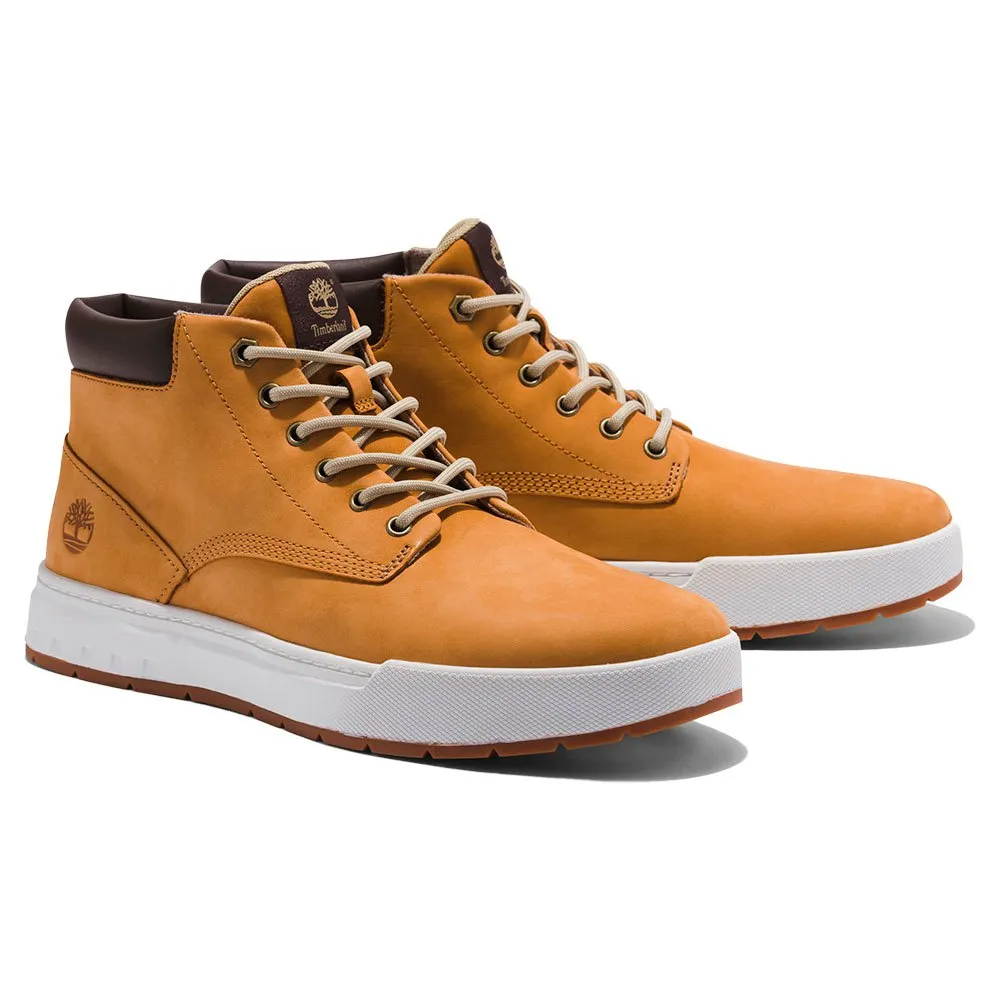

Кроссовки Timberland Maple Grove Leather Mid trainers, бежевый