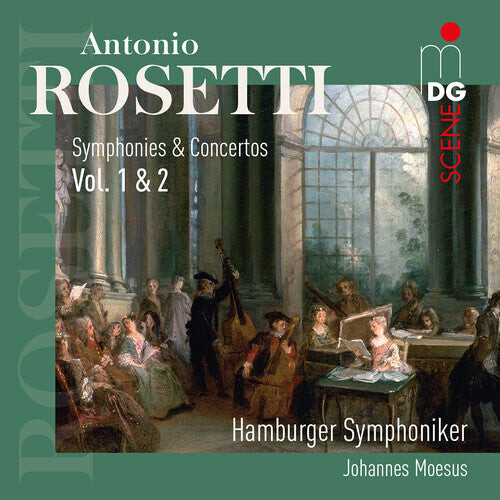 

CD диск Rosetti, Antonio / Moesus, Johannes: Antonio Rosetti: Symphonies & Concertos