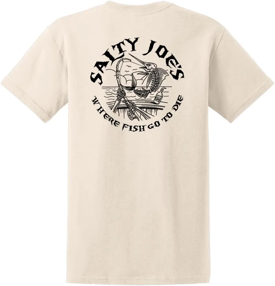 

Футболка мужская Rum n' Bones Heavyweight Cotton SALTY JOES