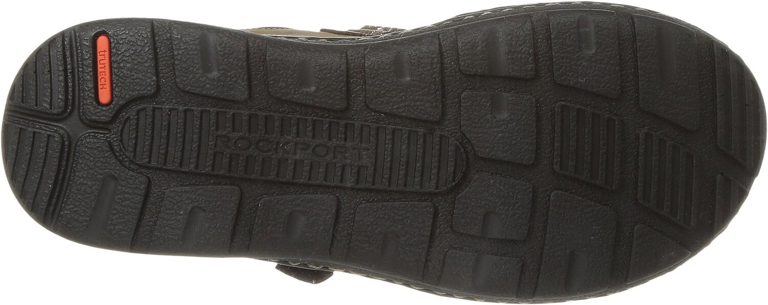 Сандалии на плоской подошве Darwyn Quarter Strap Rockport, цвет Brown II Leather — фото 3