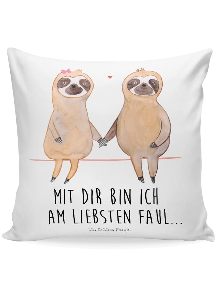 

Подушка Mr. & Mrs. Panda, белый