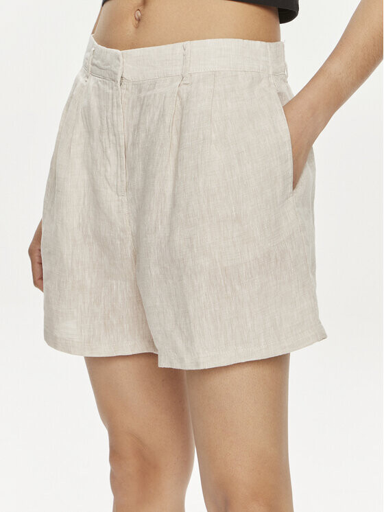 

Шорты стандартного кроя Gina Tricot, бежевый