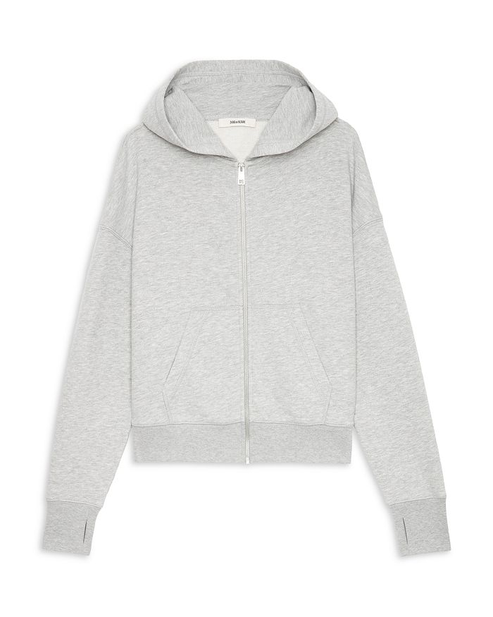 

Майка с пайетками Mia Zadig & Voltaire, серый