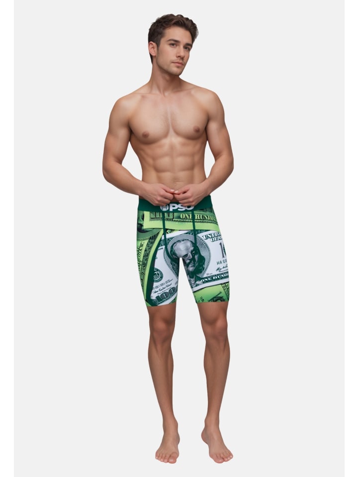 

PSD underwear Разноцветные боксерские трусы «GREEN BENS»