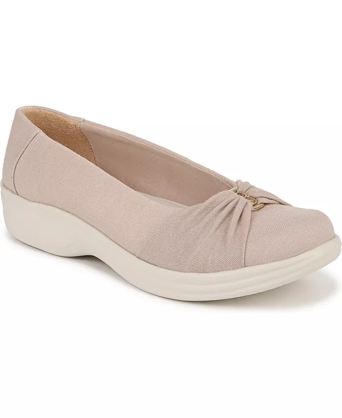 Женские слипоны Paige Washable с круглым носком LifeStride, коричневый/бежевый