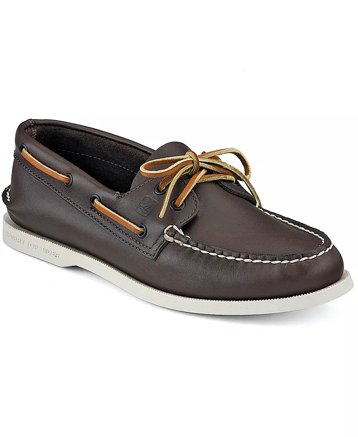 

Мужские классические лодочные туфли Authentic Original Boat Shoe Sperry, коричневый
