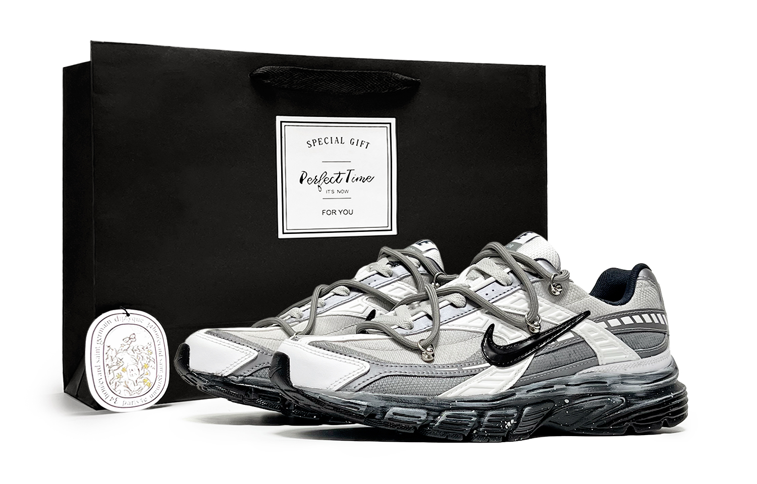 

Кроссовки Initiator Low Top для бега, мужские, серые Nike, Gray