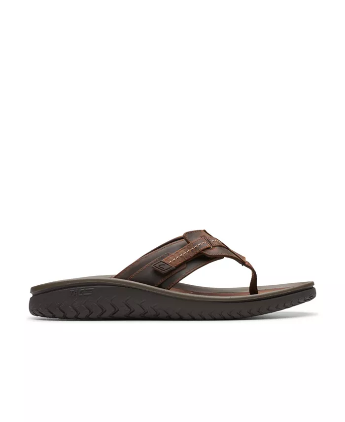 Мужская коллекция сандалий Wesley Sun Clarks, загар/бежевый — фото 2